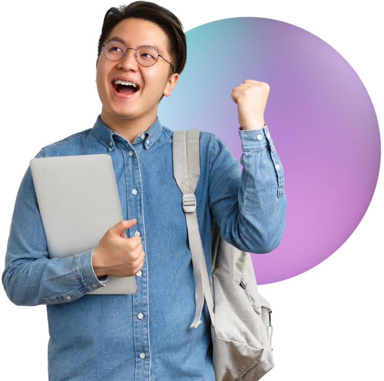 man hired smiling with vector man hired smiling with vector