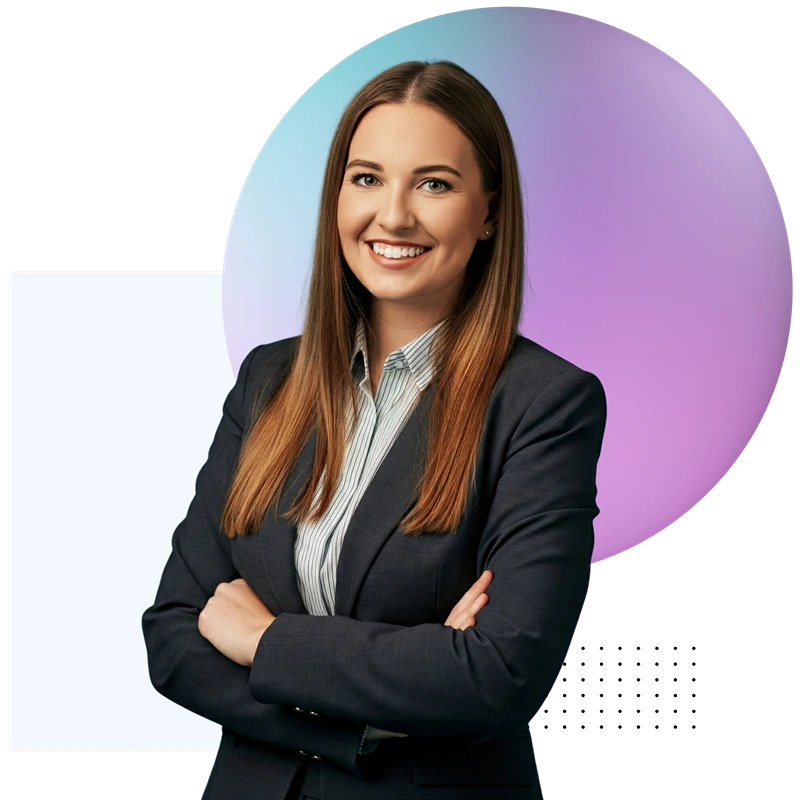 woman smiling transparent